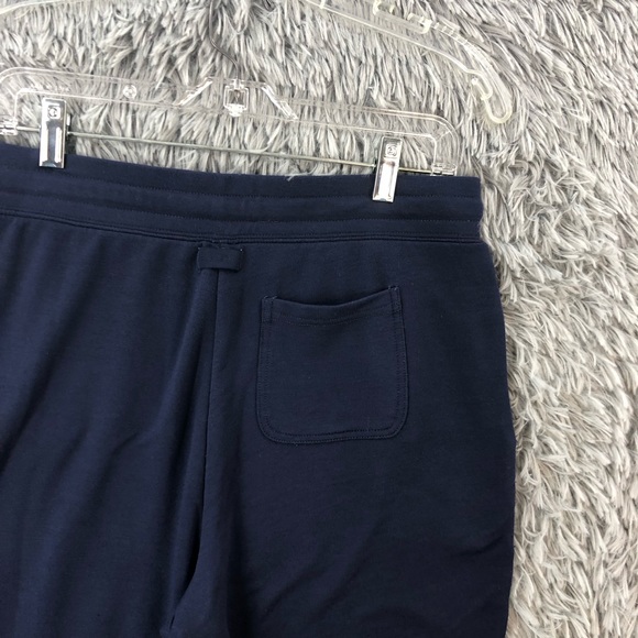 Fabletics Joggers Womens Size Medium Luxe Terry Drawstring Pocket Jogger Navy - Picture 7 of 13